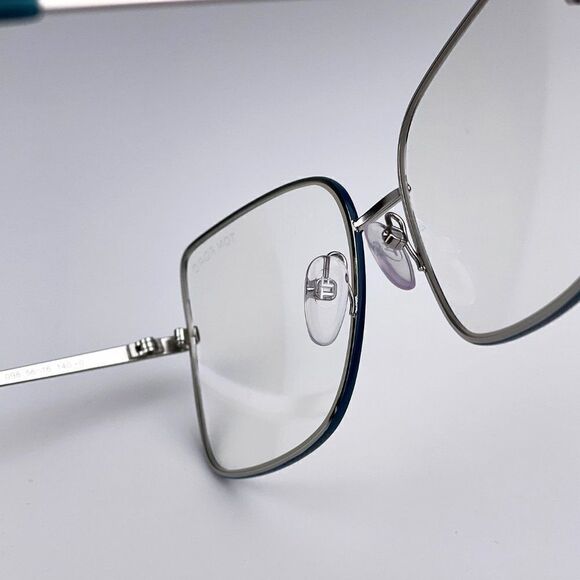 SALE! NEW TOM FORD FT5613-B 098 Butterfly Blue Block Metal Women Eyeglasses main image 12